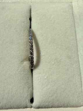 14K White Gold Diamond Eternity Band - Women's Jewelry